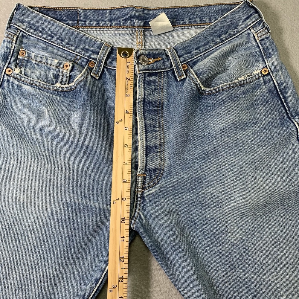 Vintage Levi's 501 Button Fly Men's Jeans 33 x 32 Made In Guatemala Button 324